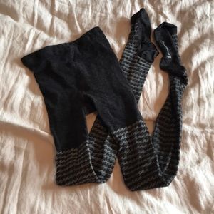 Houndstooth tights